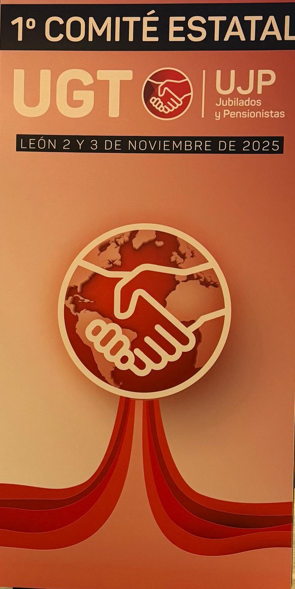 Hoy nuestro SG  <a href="/Hectoryaguez/">Héctor Yágüez Martín</a> ha intervenido en el 1º Comité Estatal de la UJP en León.

Reforzando nuestro compromiso con las personas jubiladas y pensionistas.

Seguimos construyendo derechos, solidaridad y dignidad. 💪❤️