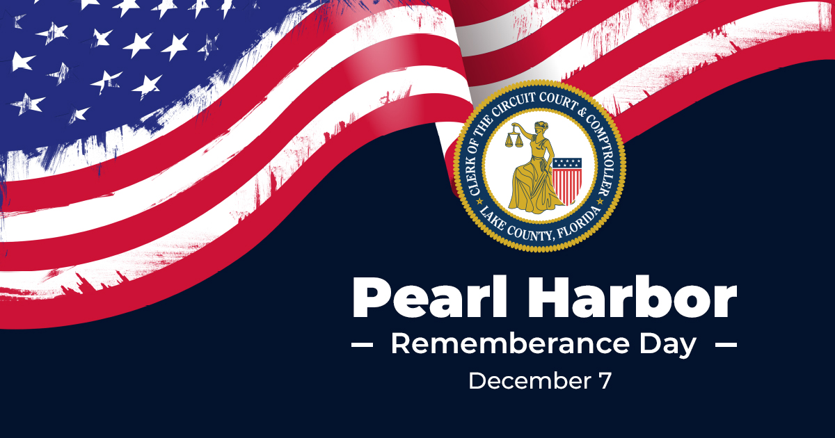 Today marks the 84th anniversary of the attack on Pearl Harbor. We remember those who perished and honor the courage and sacrifice of those who defended our country in the wake of this attack.

#NationalPearlHarborRemembranceDay
