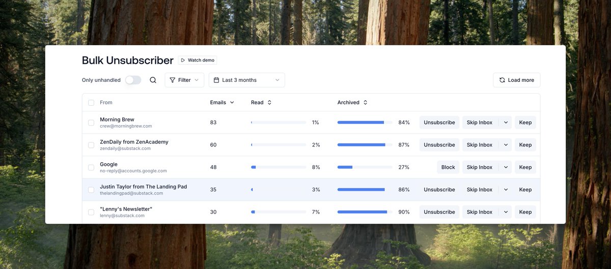 elie2222's tweet image. Use @inboxzero_ai if you want to see the stats and which emails you never read. It&apos;s open source and free to run