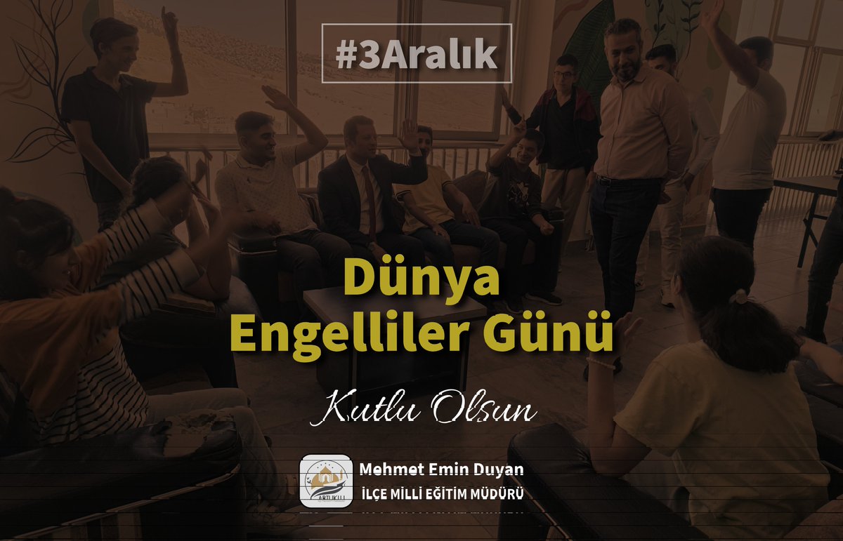 #3Aralık Dünya Engelliler Günü Kutlu Olsun.