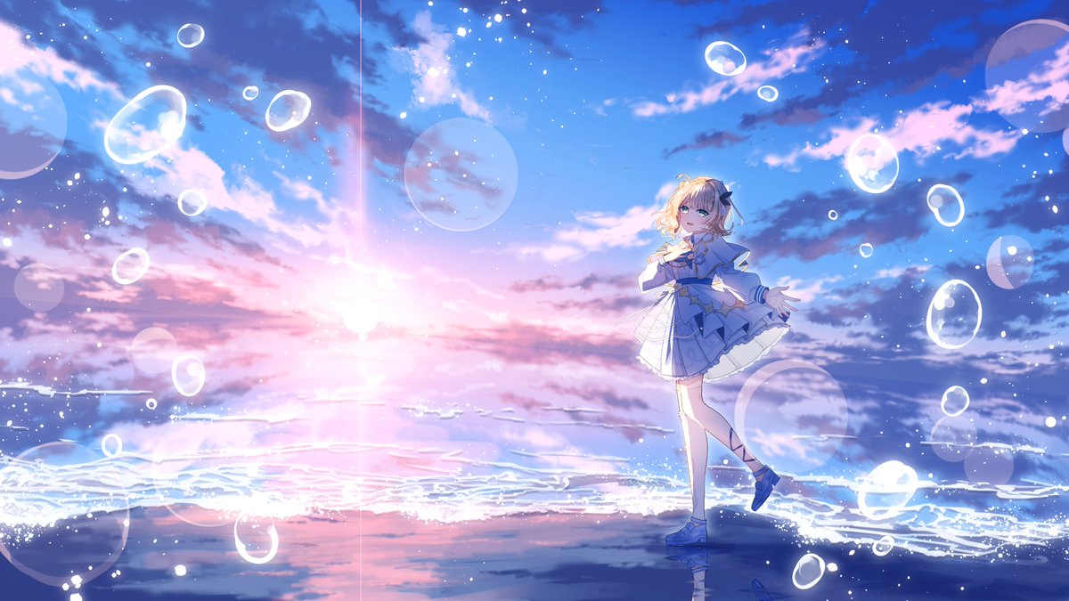 toujisenpai's tweet photo. 水平線に咲く煌めきが、
流れる光となって皆の笑顔を照らす。
最清新的一抹水藍色🍽️
✧ ᴛᴡɪᴛᴄʜ:https://t.co/kvRLzGA99S
✧ ʏᴏᴜᴛᴜʙᴇ:https://t.co/Y6PeHoBJoJ
✧ ᴘʀᴏғ:https://t.co/r4wDaJFLFe
𝐀𝐥𝐥 #冬至先輩
𝐀𝐫𝐭 #fuyuart
#12月のVTuberフォロー祭り︎
#おはようVtuber️ https://t.co/Remx4RPlpL