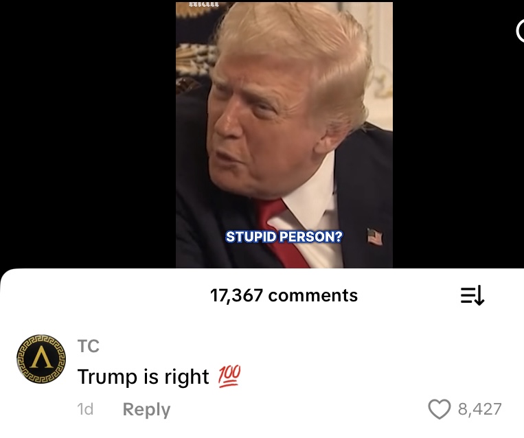 Yes. Alt right.