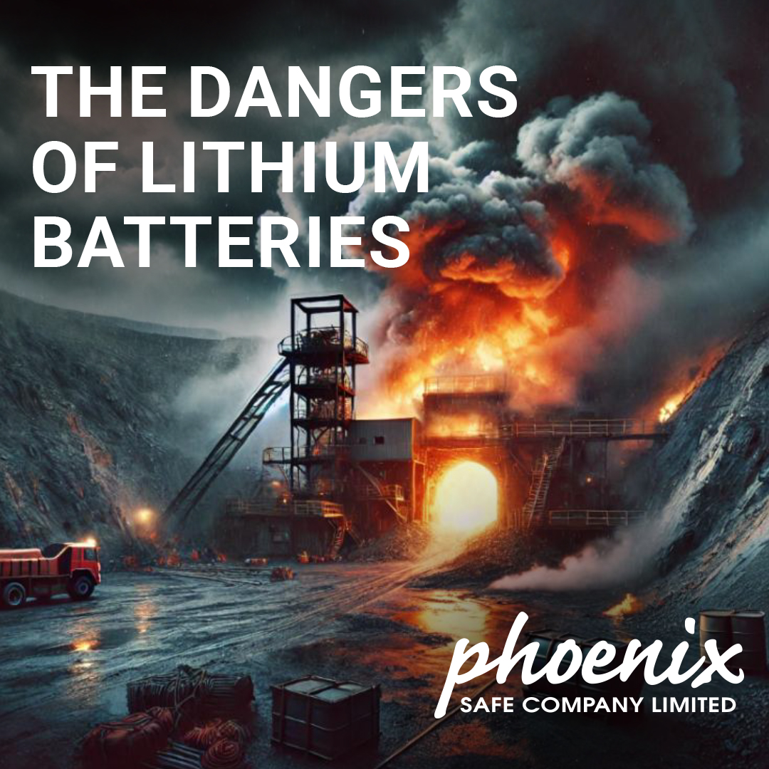 Phoenix_Safe_Co's tweet image. 🔥 Lithium Batteries: Fires, fumes, property loss, and injuries are all real risks. ✅ Charge safely, avoid damage, and store securely. 🔒 Phoenix Battery Safes protect people, property, and your devices. Secure your batteries today!
Visit: batterysafes.com #batterystorage