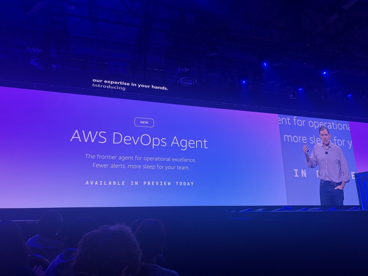 adi_12_modi's tweet image. So here it comes, the AWS DevOps Agent, helping you automate lot of manual tasks like RCA, Mitigation plans, infra optimization, deployment enhancements etc 🤯
