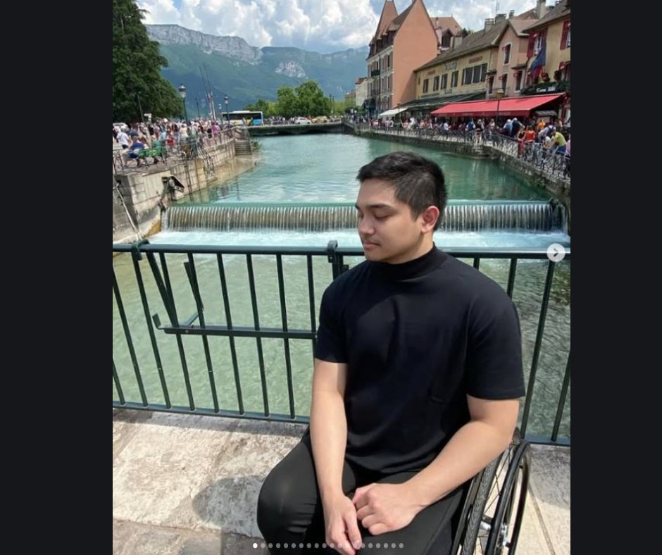 SPINALpedia's tweet image. Yahas, a T4 paraplegic, in Annecy, France. He was injured in 2004 and is a former Indonesian motorcycle racer. He is now a wheelchair shooter.  Follow him at:

instagram.com/yahas71/

#Indonesianracer #spinalcordinjury #paraplegic #wheelchairshooting