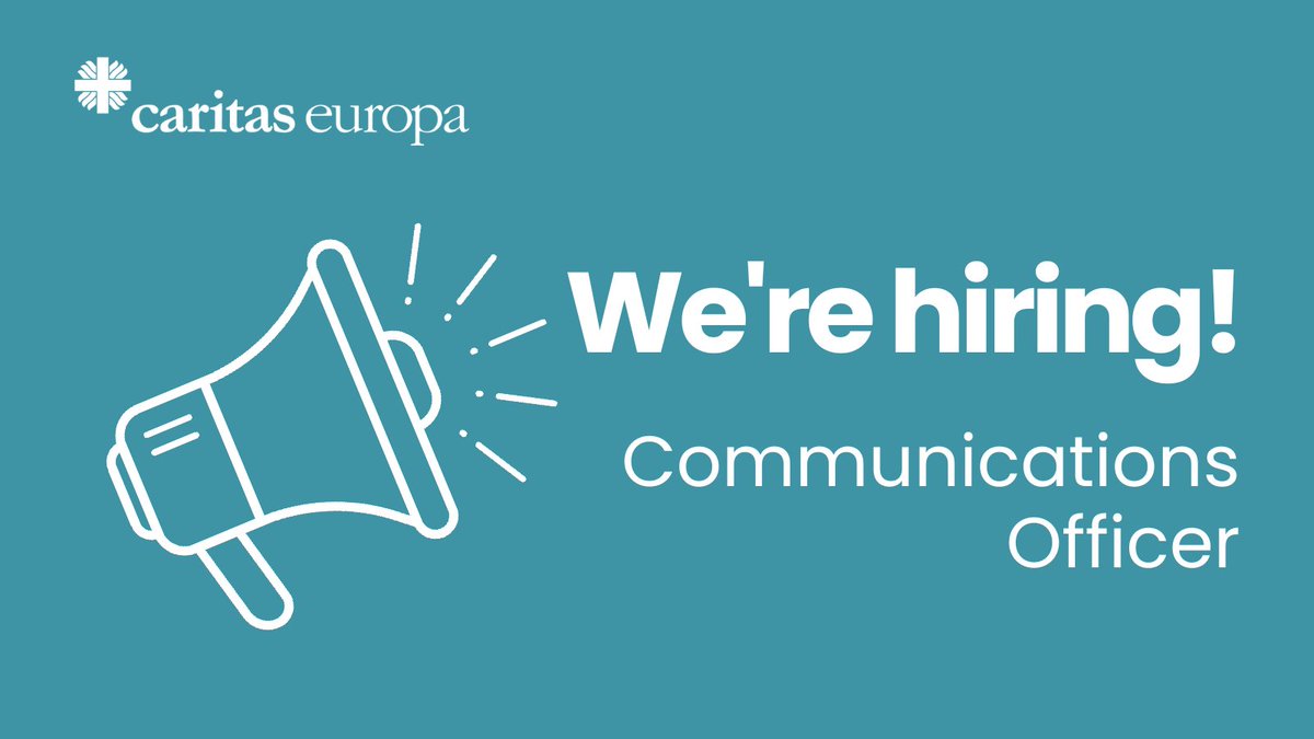 📢 Are you our next Communications Officer?
Join our Brussels team and help us share the impact of our work while communicating our Catholic identity with clarity and creativity.
You will:
🔹 Shape communication strategies
🔹 Create engaging digital &amp; audio-visual content
🔹