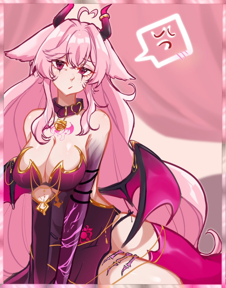 Hmph…! 
🎨: #tsuqinoa