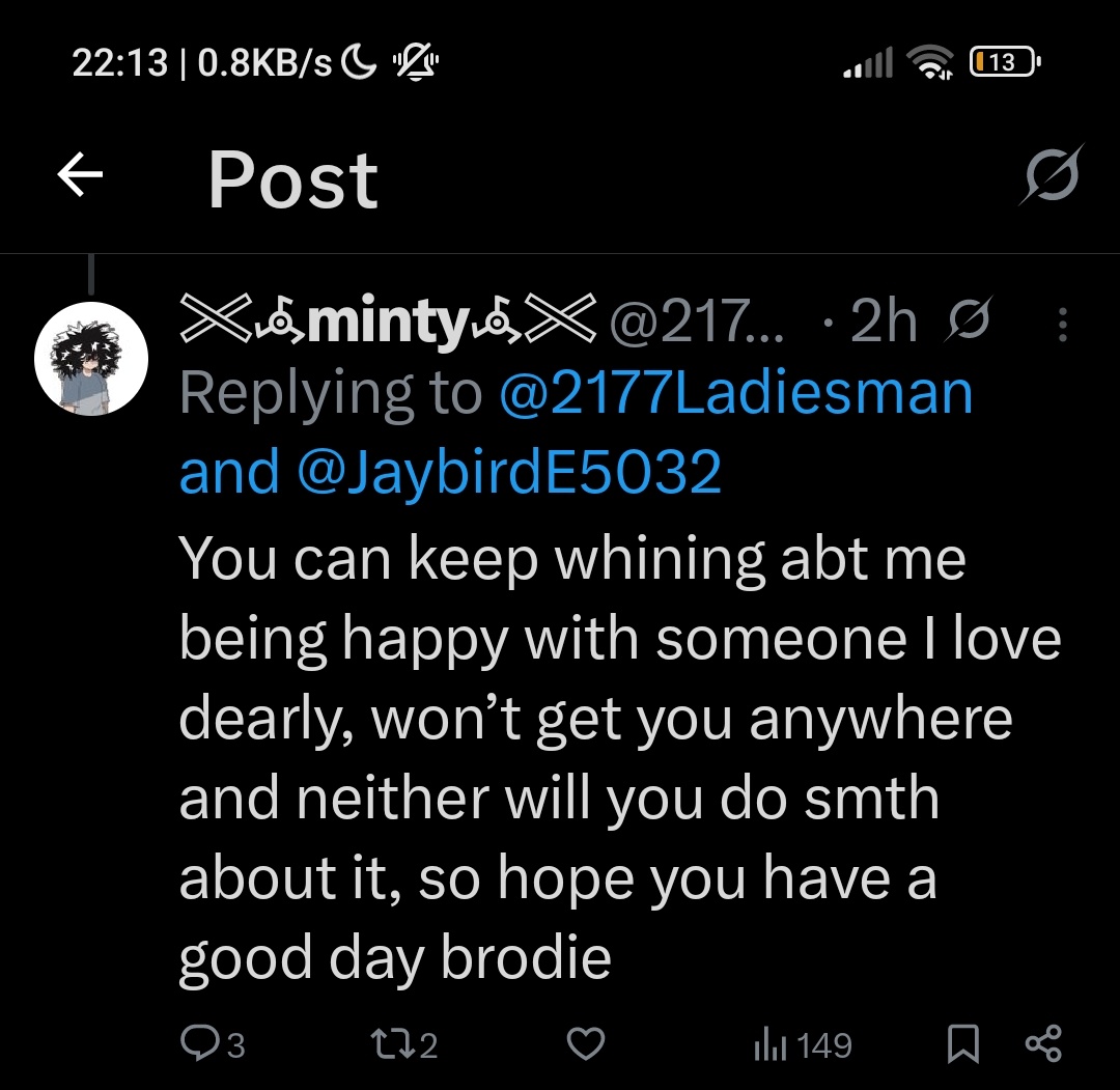 EvanWu551760's tweet image. Not only you need to block Lapi but Minty too ^^

Minty, despite being groomed as a minor, have the audacity to defend Lapi, despite lapi being a PREDATOR.

Minty tried to betray the society and he knew it this whole time