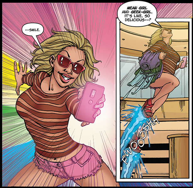 daSamJohnson's tweet image. Just completed the script for Geek-Girl #18 which will see the return of Super-Powered Kleptomaniac, Mean Girl!

.@DuckBaconGraph @joshuametzger11 @EngelhardtSeth @e_lyrio @jthemm @orcish_dreams @sithcarebear @BuitreTuco @LillianKLogan1 @ArtBroSean @matttrinh #comics #comicbooks