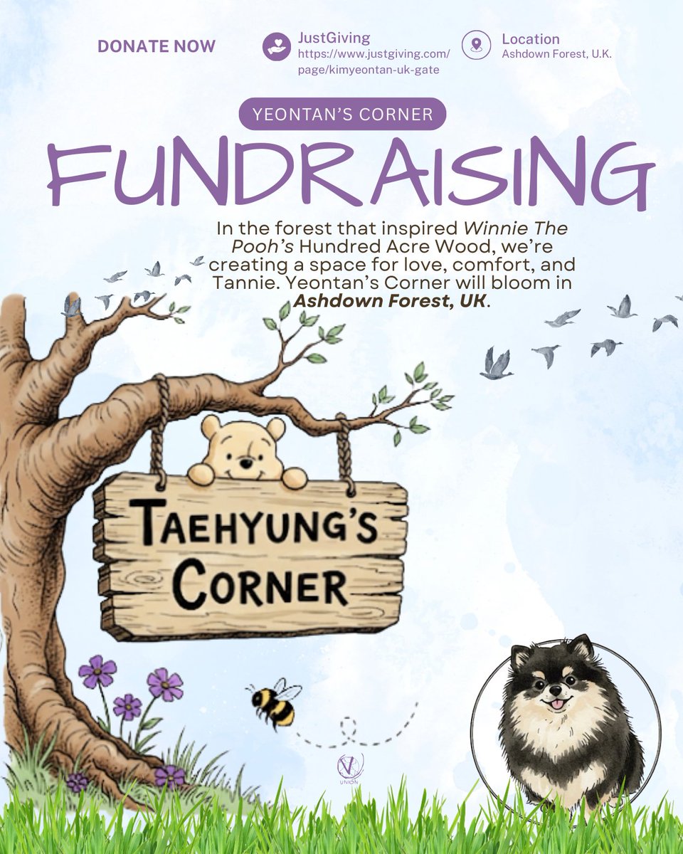TaeProjects's tweet image. In Loving Memory of Yeontan: A Gate of Welcome, Love &amp;amp; Legacy

To honour Tannie’s life, we’re dedicating a Memorial Gate in Ashdown Forest UK, the storied landscape that inspired Winnie-the-Pooh where imagination, peace &amp;amp; remembrance meet.

Please donate: justgiving.com/page/kimyeonta……