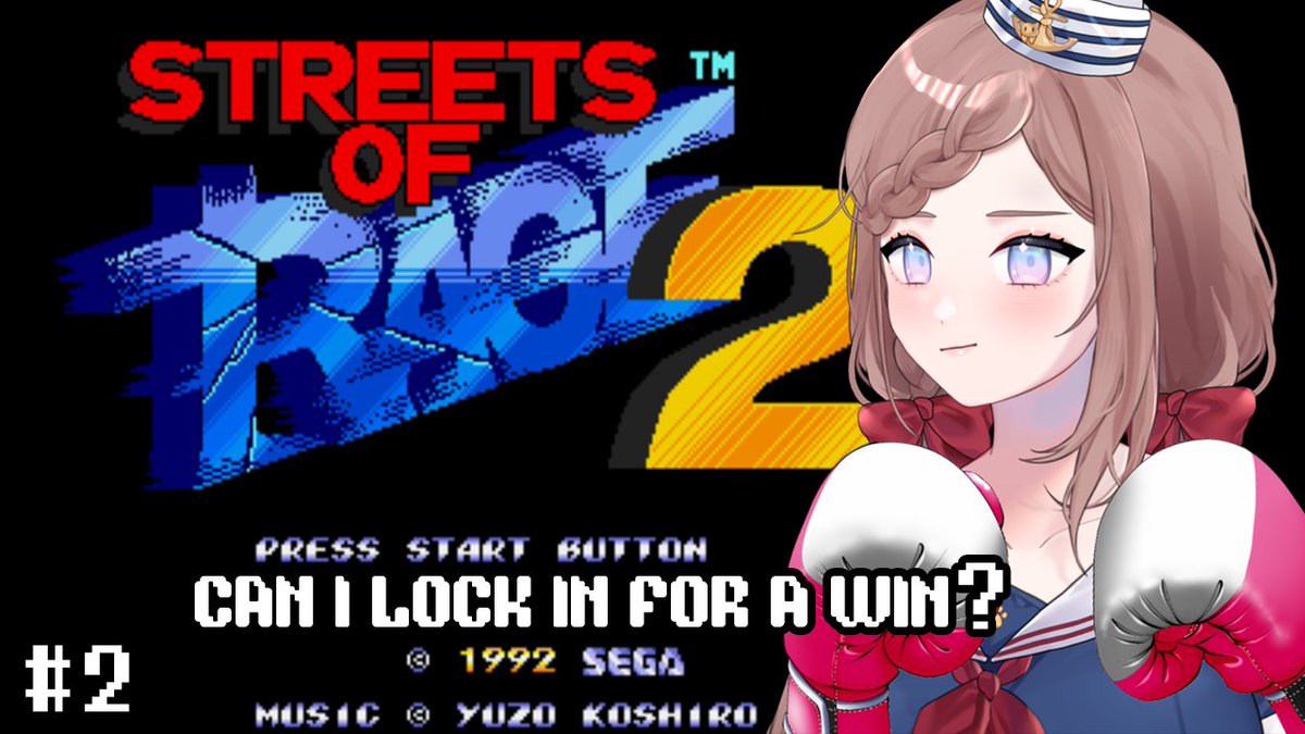 More Streets of Rage 2 in an hour and a half at 2:30 PM EST! See you there!