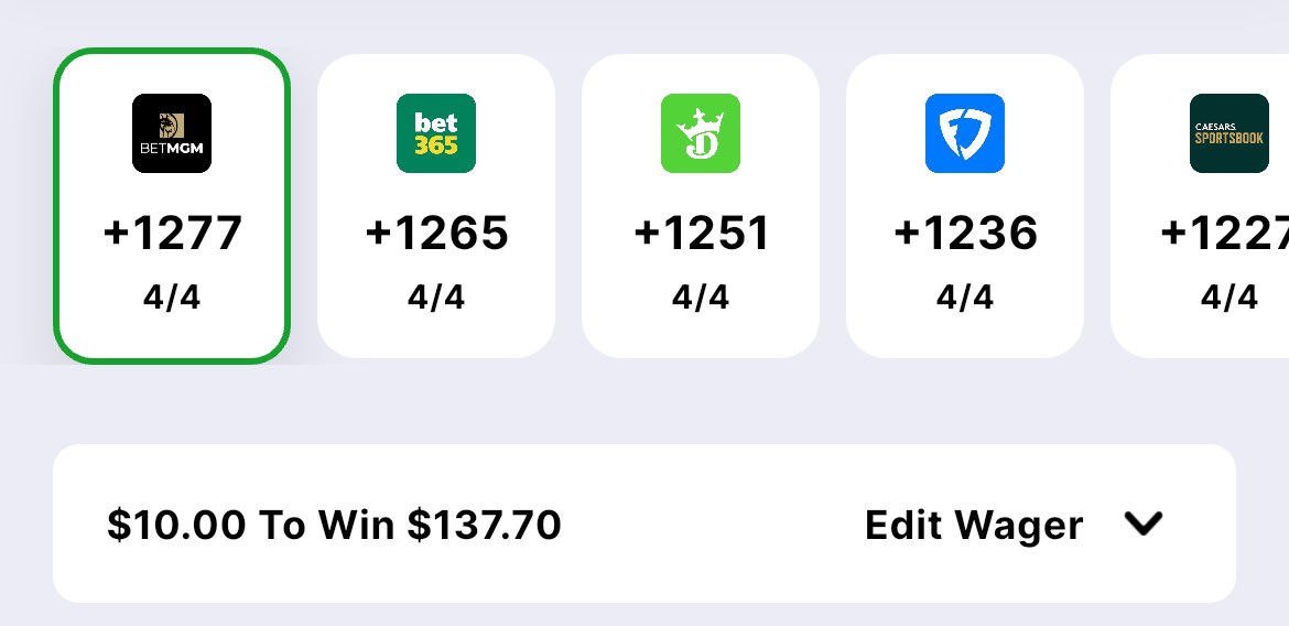 SmartPicksPro's tweet image. +1200 NHL Moneyline Mega? 👀

It’s LIVE in the SmartPicks app now…
➡️ flashpicks.bet/smartpicks

Hit ❤️ if you want a look!!