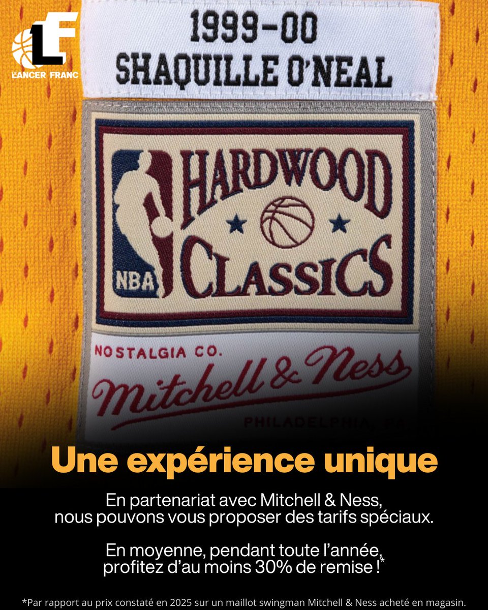 🟡🟣 Les strass et paillettes, les maillots légendaires et la possibilité d'avoir une partie de l'histoire de la NBA chez soi. 

🎁 La Box Mystère c'est le moyen parfait pour (se) faire plaisir en cette fin d'année !