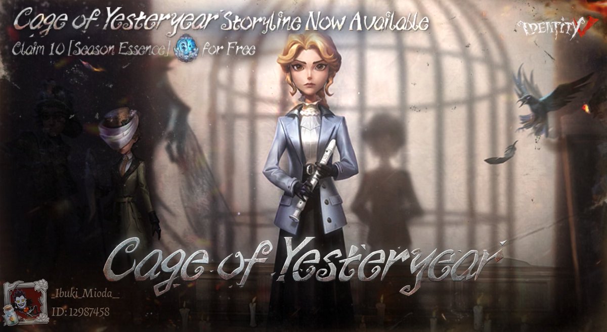 Asmo_bite's tweet photo. I'm playing Identity V. Fancy a game? https://t.co/7BUWLtHBJy