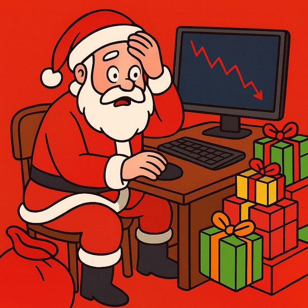 AngrySanta2026's tweet photo. If $FORGOT doesn’t hit a massive pump…
Kids worldwide will wake up to empty trees, sad socks, and cold chocolate.
Their future depends on this chart.#FORGOT #SantaForgot #Solana #memecoin
#pumpfun #ChristmasMeme #SaveChristmas https://t.co/Z8OXg1dqoP