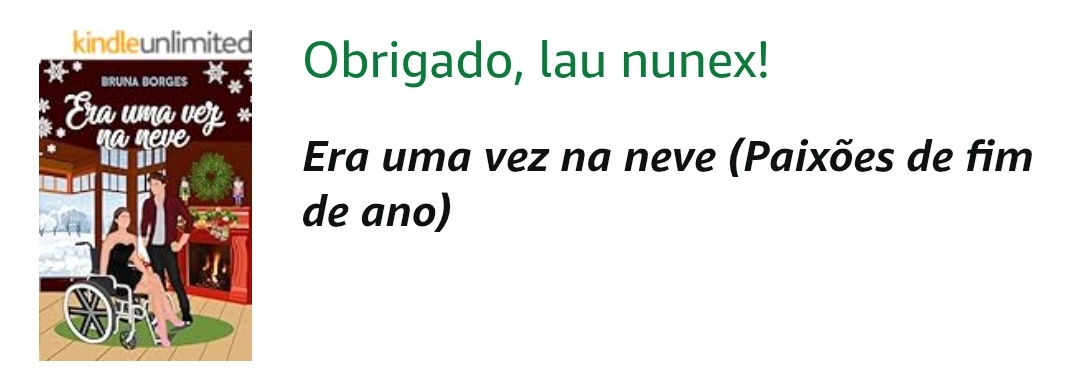 llaununex's tweet photo. Minha próxima leitura natalina 🎄❤️
@autorabrunab, muito obrigada. https://t.co/SLpoDglAwN