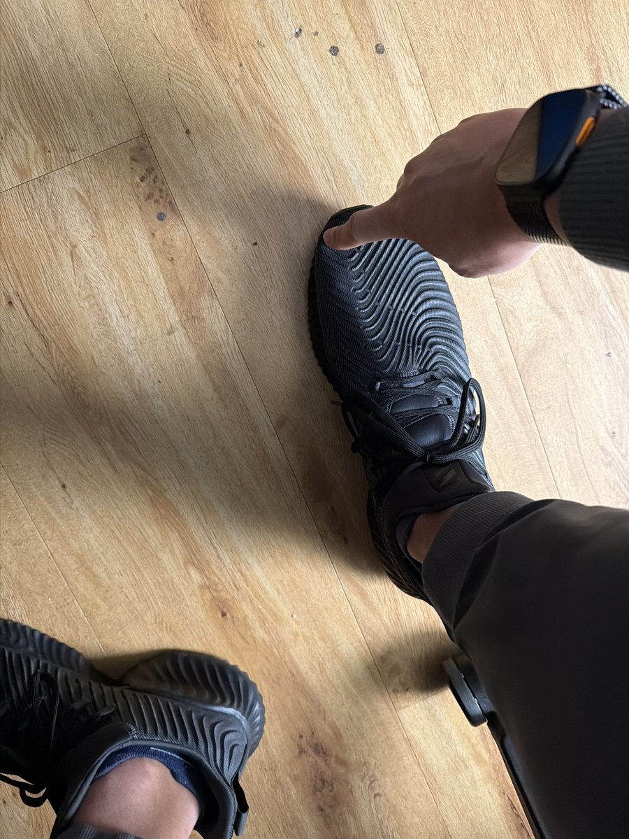 Wearing 16s today.  One pic shows where my toe ends up when I’m sitting (not weight bearing)

#bigfeet #bigfoot #size15feet #hugefeet #hugefoot #size15 #size15foot  #size15shoe #size15shoes #tall #tallguy #malefeet #malefootfetish #footdom