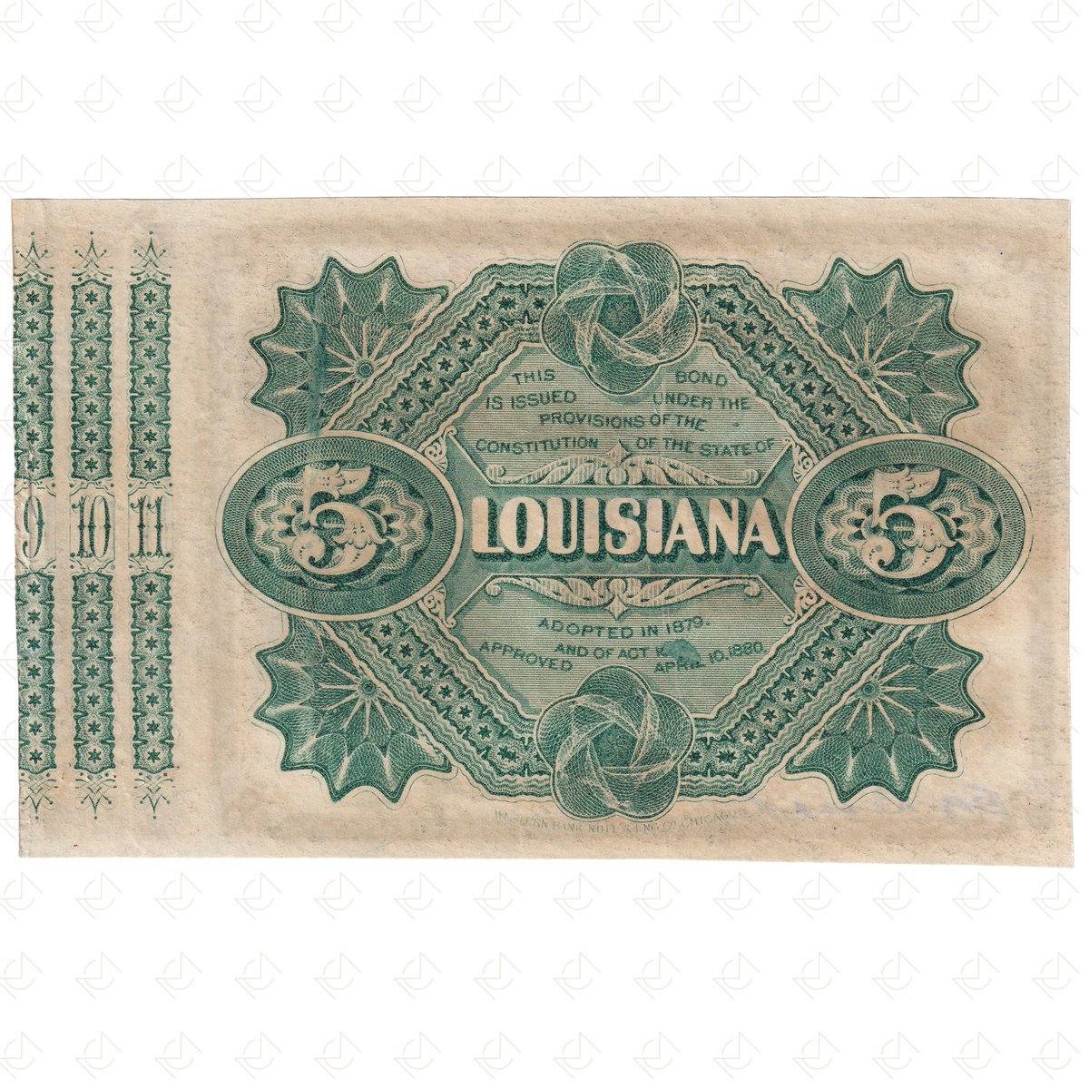 MansbridgeCoins's tweet image. 1875/6 USA State of Louisiana Baby Bond 5 Dollars Banknote – CS#29

Starting Price: £20.00

Currently at 7-day auction — bid before it&apos;s gone!

📦 £3.00 UK shipping
🌍 Secure international delivery
🔗 ebay.co.uk/str/mansbridge…

#Banknotes #MansbridgeCoins #BanknoteCollector…
