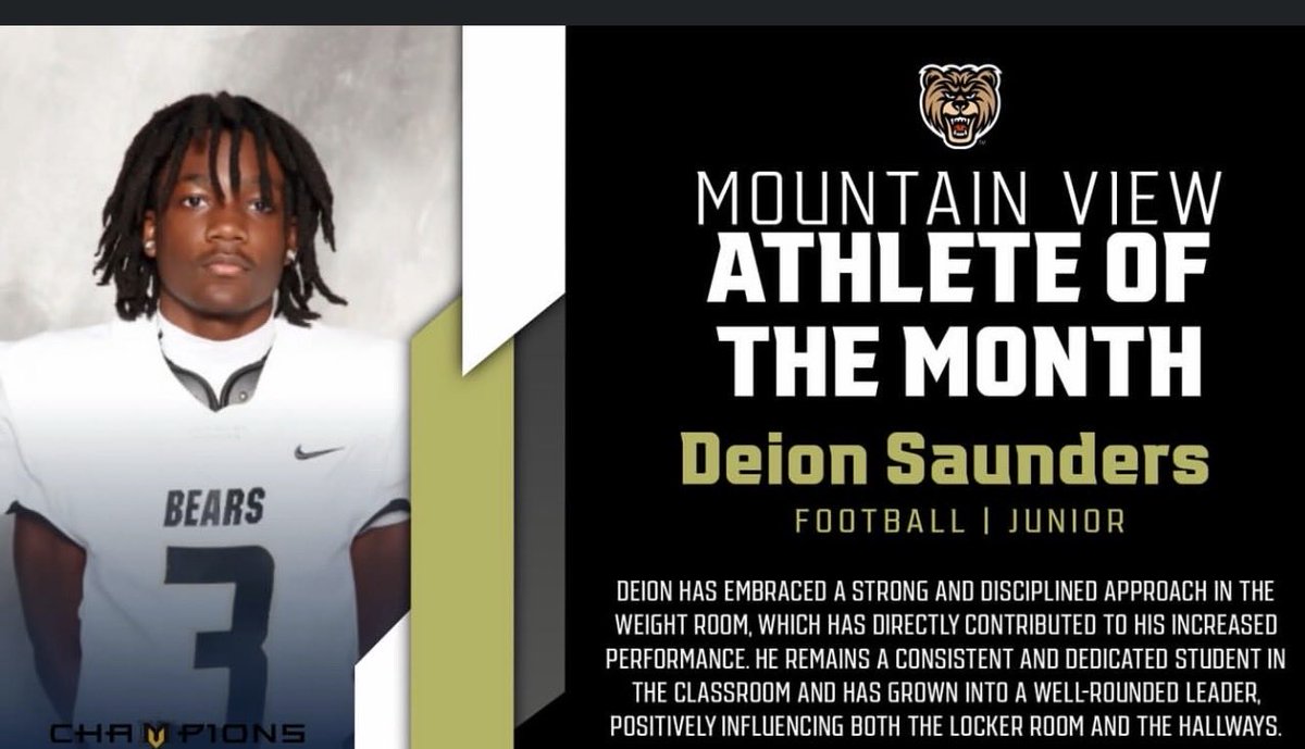 Deion “speedy” saunders tweet media