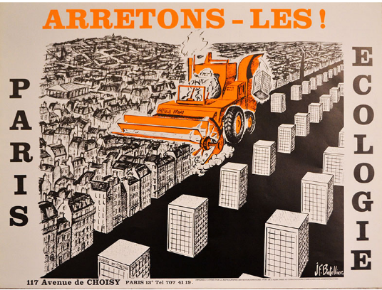 Vous vous souvenez ?
Quand les écologistes combattaient la destruction du patrimoine parisien et la bétonisation ?
(Affiche de 1978)
Ils ont un peu changé... 🤪