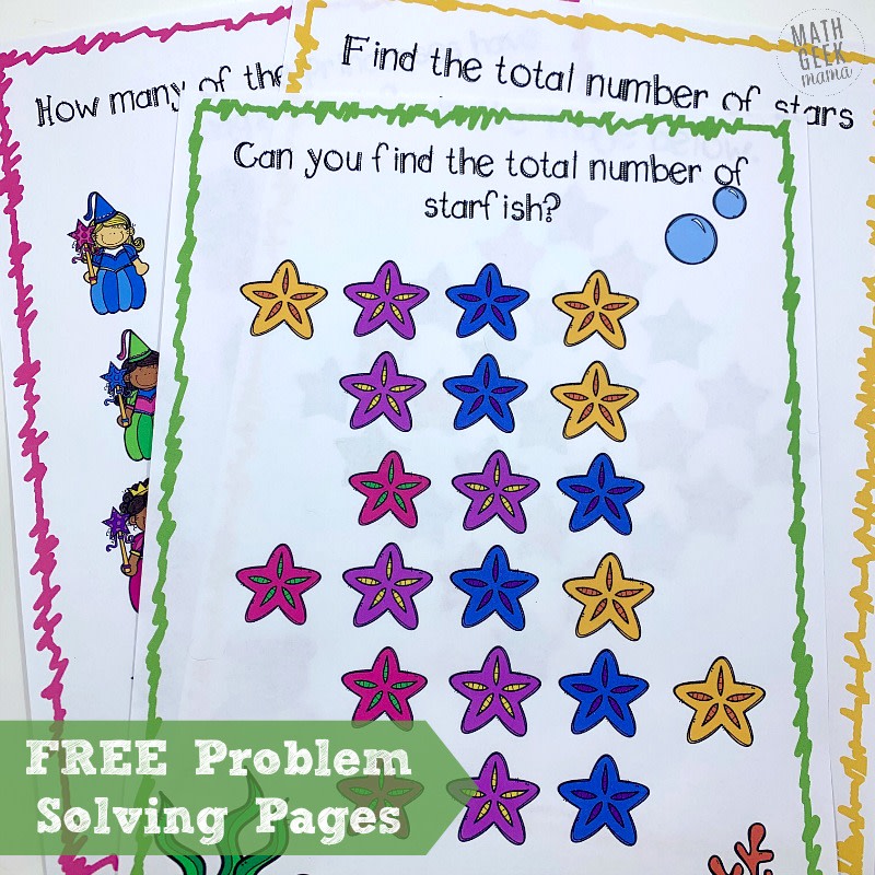 mathgeekmama's tweet image. &quot;Each challenge encourages new ways to see quantities and count objects. It invites kids to think and ask, &quot;How else can I find the total?&quot; or &quot;What is the most efficient way to count or add or multiply?&quot; These are the kinds of problem solving challenge... bit.ly/3dHwIQT