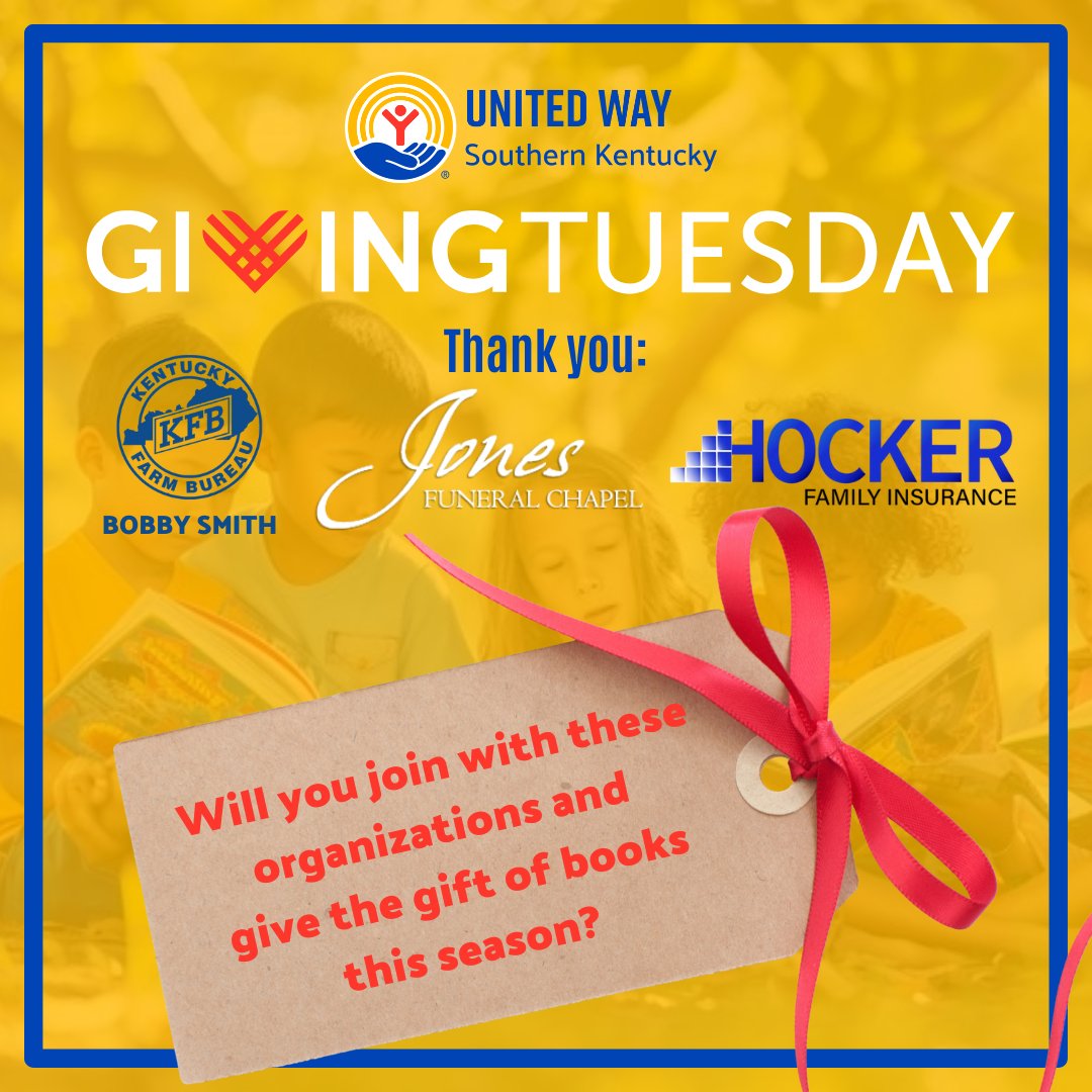 A huge thank you to our amazing donors in Butler County! 
For just $20, you can join them and give the gift of a year of books! 📚 Text BOOKS to 71777.

#UnitedWaySOKY #CommunitySupport