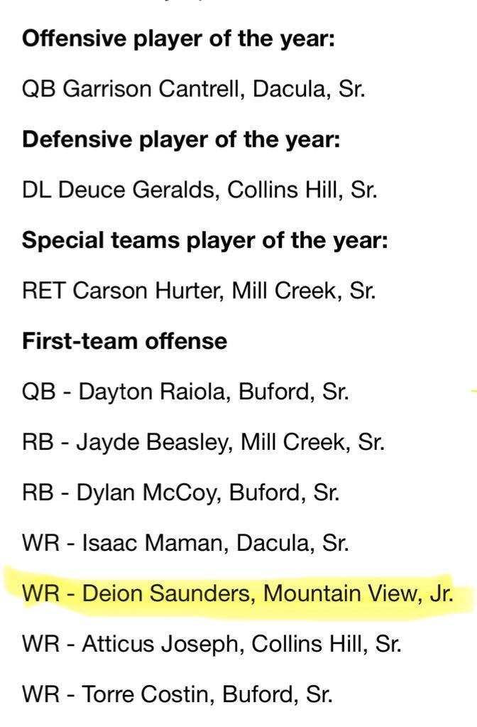 Deion “speedy” saunders tweet media