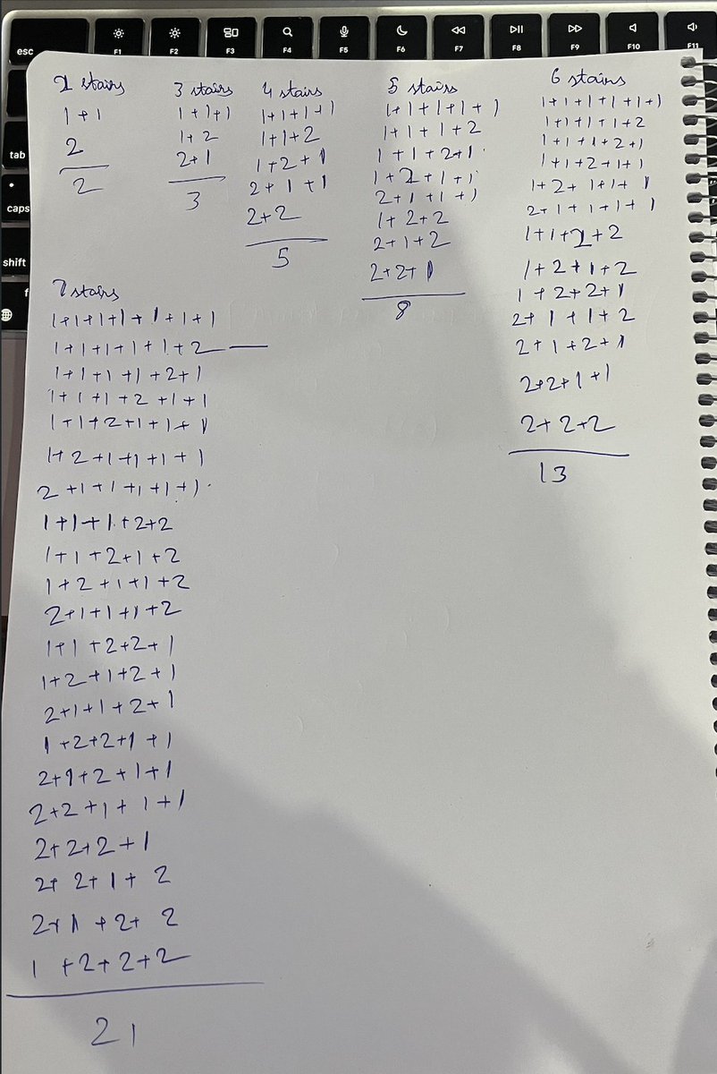 debugpulse's tweet image. #Day8 of Java+DSA
2 Question of Leetcode done
1 Easy &amp;amp; 1 Medium
1) Climbing Stairs (Easy) (either 1 stair or 2 stairs at a time)
saw it had a pattern same as fibonacci number solved like that
2) Reverse Integer (Medium)
#LearnInPublic #100daysofcodingchallenge