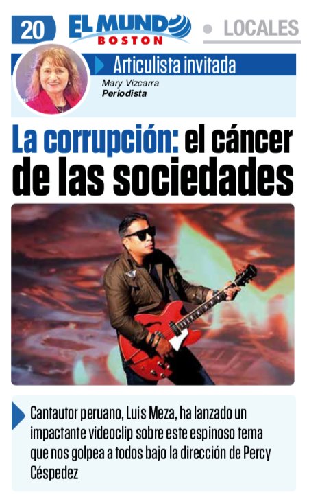 Hoy vivimos en un país cansado de la misma historia:#Corrupción #abuso #impunidad. Pero hay artistas que NO se quedan callados #LuisMeza, un artista del interior del país, tuvo el valor de dar este paso. De alzar la voz desde donde pocos se atreven. 
#GenteCorrupta