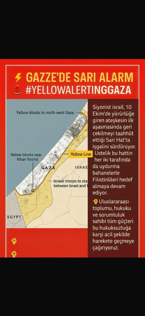 akarebem's tweet photo. #YELLOWALERTİNGGAZA https://t.co/8eGnb6Puhi