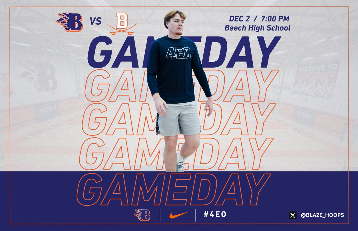 GAMEDAY #3 ‼️ #4EO 

🆚 Beech High School
⏰ 7:00 PM
📍 Beech High School