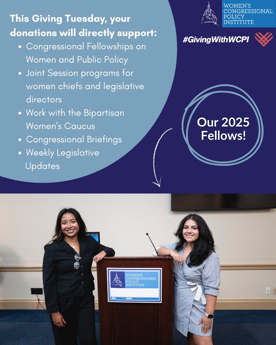 Women's Congressional Policy Institute (WCPI) tweet media