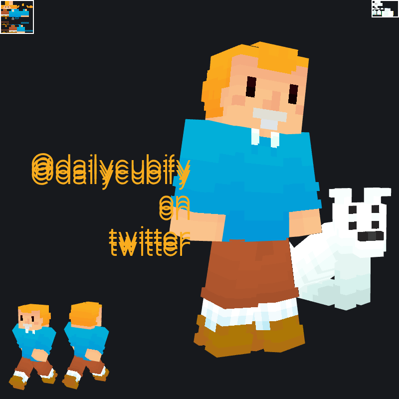 daily cubifications !! (COMPLETE) tweet media