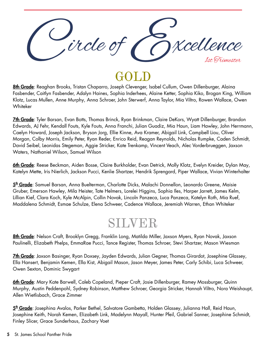 St. James School WO tweet media