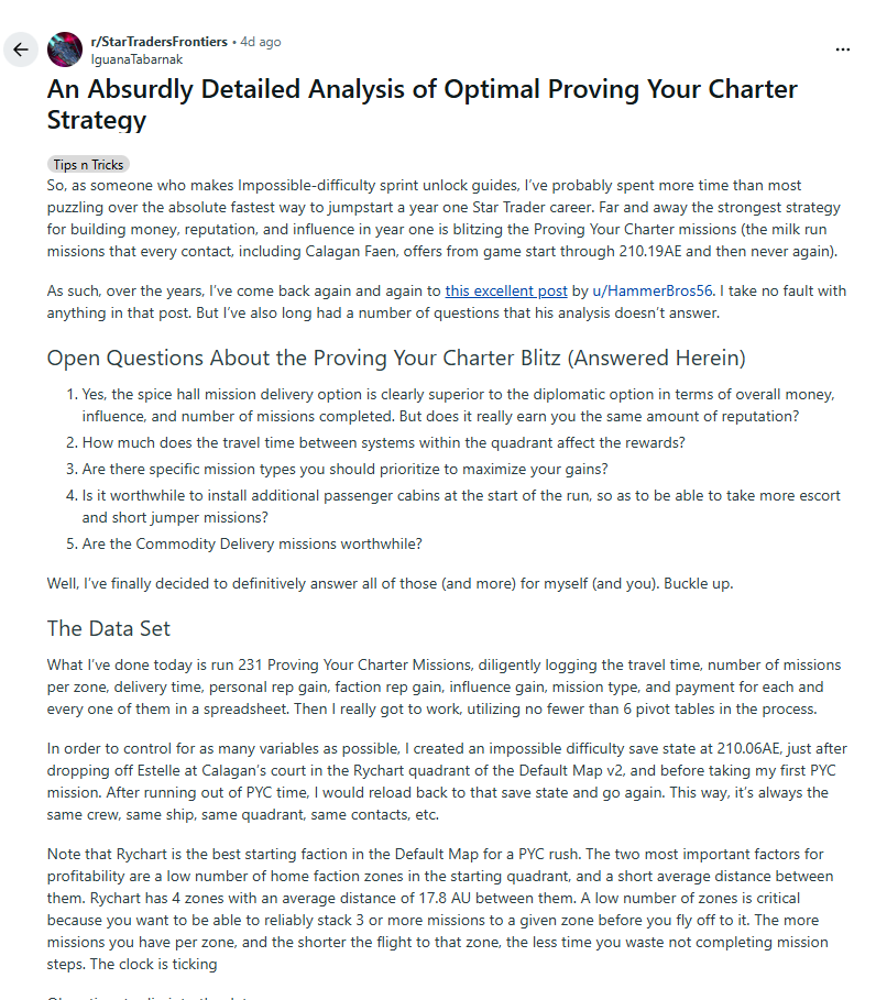 Star Traders: Frontiers, sci-fi captain RPG tweet media