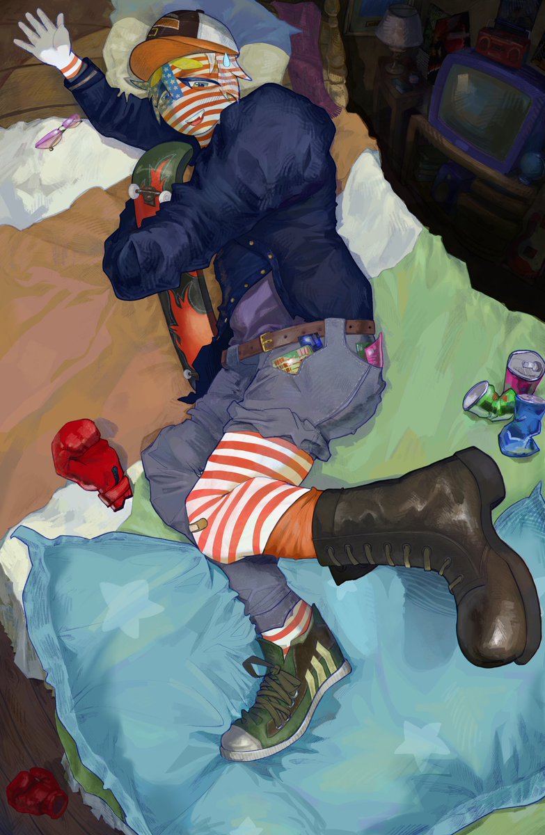 on47265272's tweet photo. 我要不停的磨磨磨磨磨磨磨磨……）67

#countryhumans #countryhuman #countryhumansusa #ch #国拟 #ch美
#国家拟人 #countryhuamsunitedstatas #countryhuamsfanart #countryhumansamerica https://t.co/q2BQhFv4kO