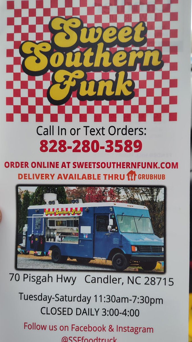 If you are on the west side of Asheville 👇👇👍