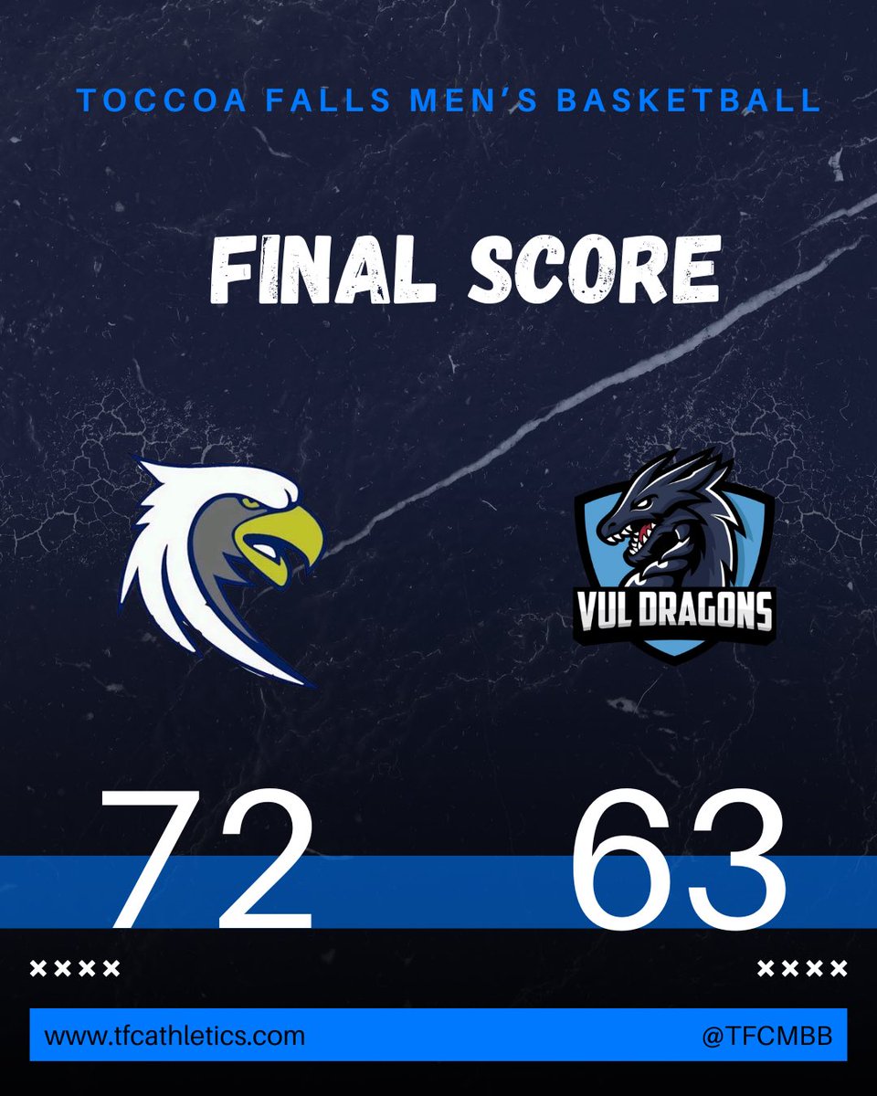 Toccoa Falls Men's Basketball tweet media