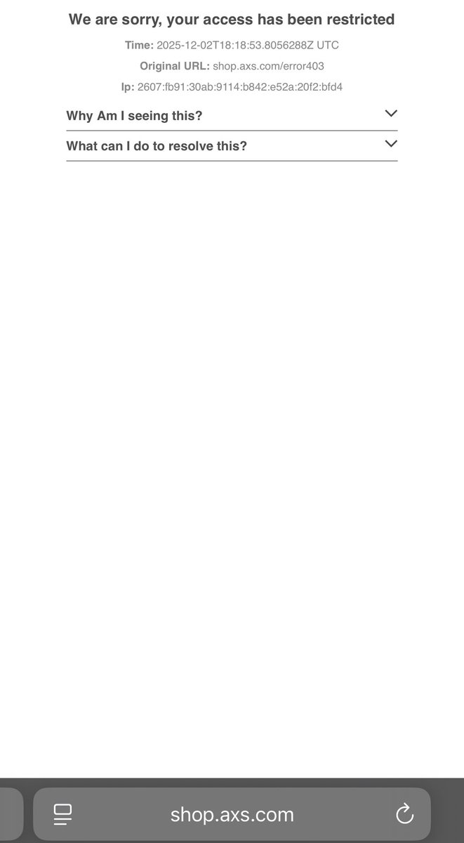 Fix your servers <a href="/axs/">AXS</a>