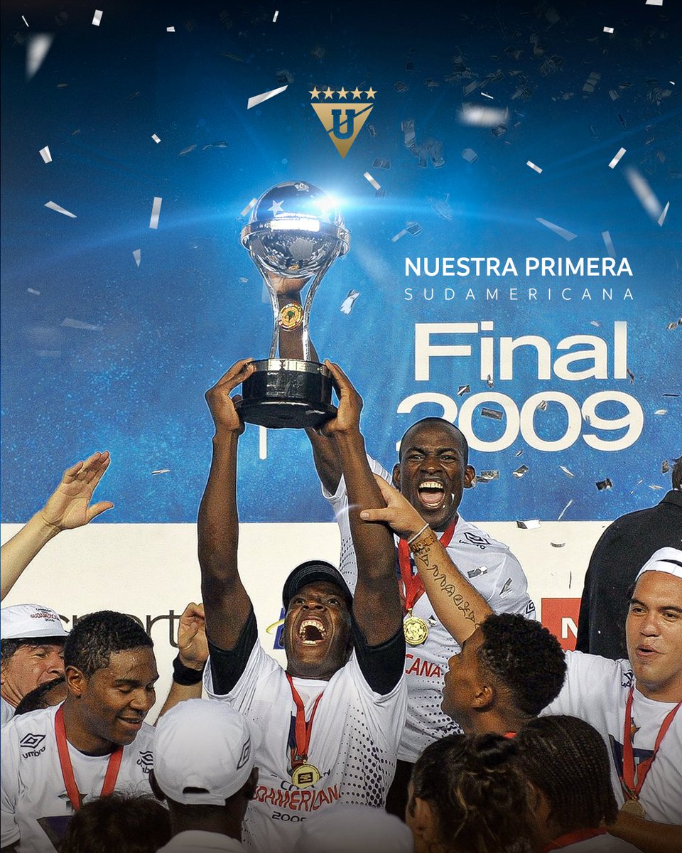 La #Sudamericana2009 no fue solo un título: fue el recuerdo eterno de que cuando LIGA sueña, conquista ☺️🔛⚔️