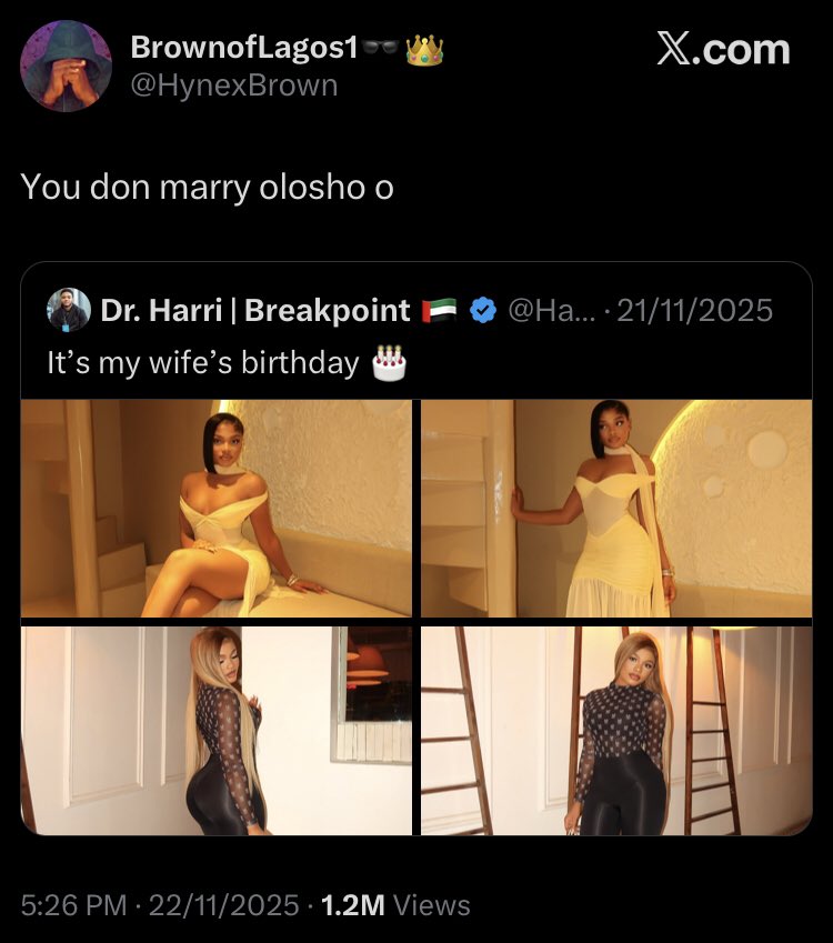 GuyMr0's tweet image. You called somebody’s wife “ashawo”, now they called your wife the same and you quickly arrest them because you’ve money.

Some of you are worst than our politicians.