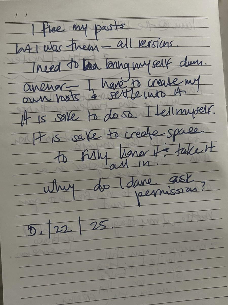 cozycocoonnn's tweet image. how I read it but backwards is on how I wrote it. 

Decided to see what I needed to hear again! Taking my moments in every version &amp;lt;3 

#journalentry