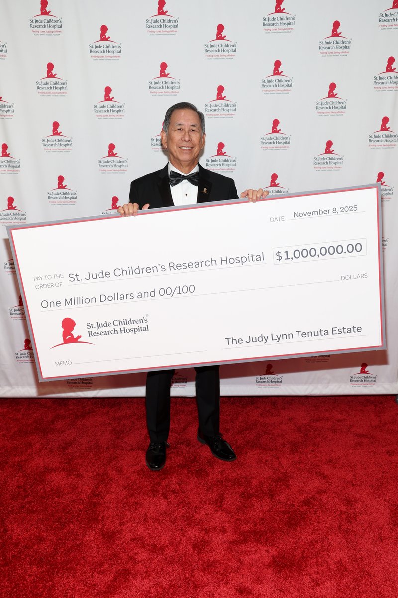 Studcicles and little virgins, recently at their 2025 annual gala, St Jude recognized my bequest to help fight cancer.    
#Stjude #cancer #itcouldhappen #judytenutalegacy @STJudeResearch @STJude