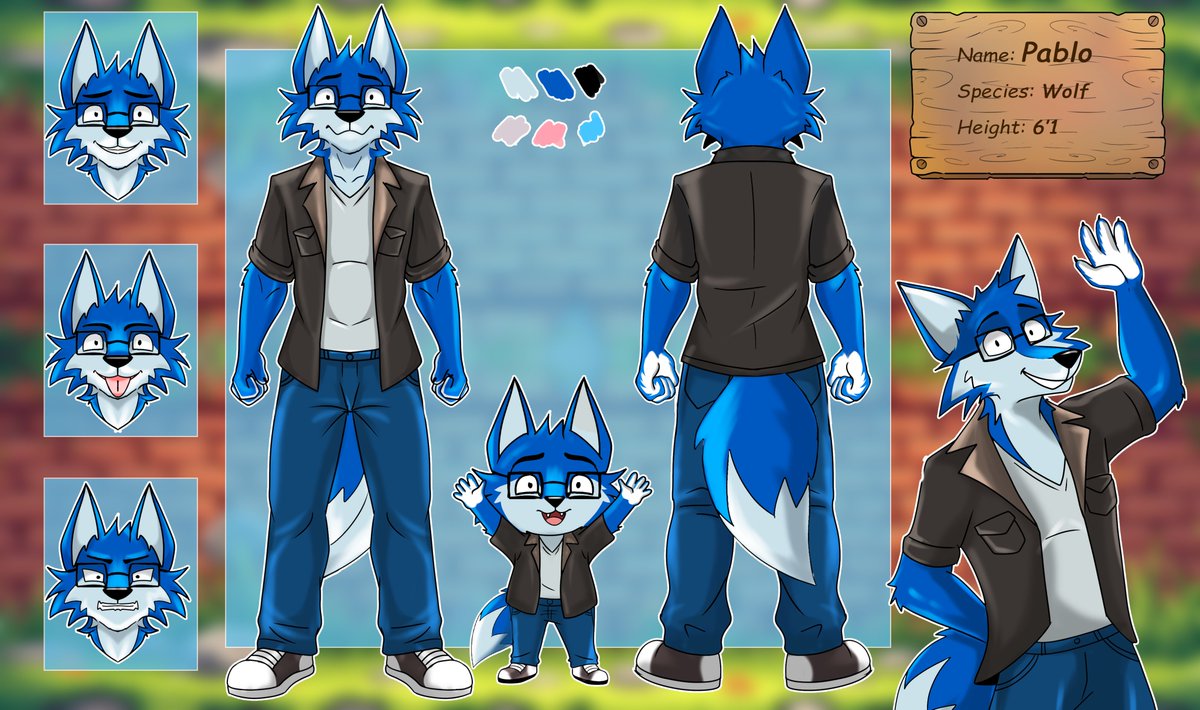 fiora_fox's tweet image. I did these refsheets recent months for my 2 friends
Features Zach and Pablo... show some love UwU
Art commissions for @PabloBlueWolfVA and @YourAlphaWolfy 💝Thankyou for trusting me ^_^
#Fioracreates
#referencesheet #ArtCommission