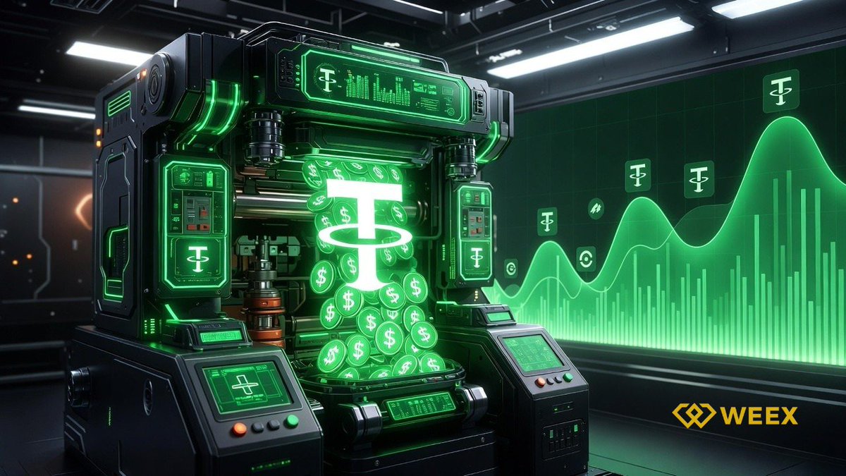 WEEX_Turkiye's tweet image. 🚨 SON DAKİKA | #WEEX Gündem

#Tether bugün 1 milyar #USDT bastı.

10 Ekim’deki piyasa çöküşünden bu yana Tether + Circle toplam 20 milyar $stablecoin arzı oluşturdu.

Bu kadar hızlı arz genişlemesi piyasada yeni bir hareketin işareti olabilir. 👀