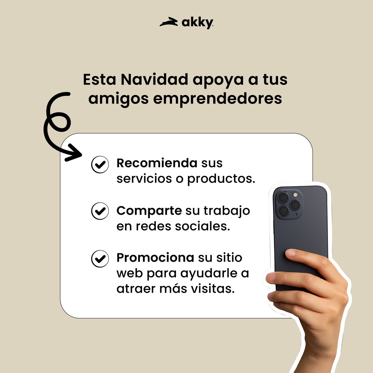 Porque en temporada navideña el mejor regalo es apoyar lo hecho con esfuerzo y dedicación. 🎁