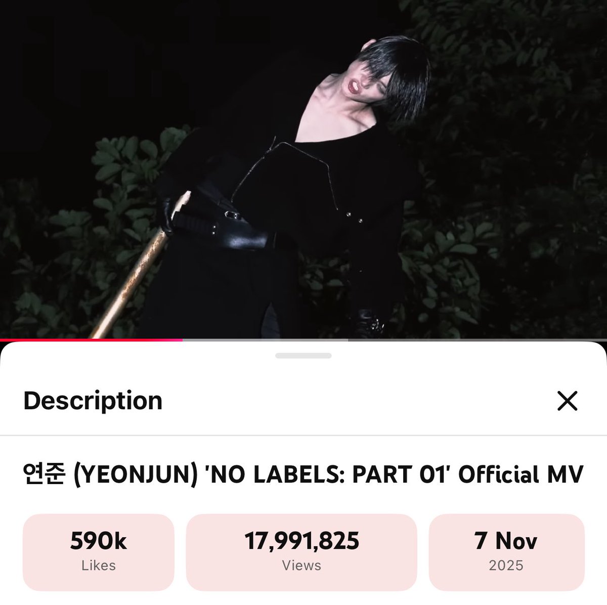 mystar_yeonjun's tweet photo. Let's goooooo❤️🔥
NO LABELS MV STREAM PARTY
#StreamNoLabels
#YEONJUN https://t.co/dky7KjQ4o5