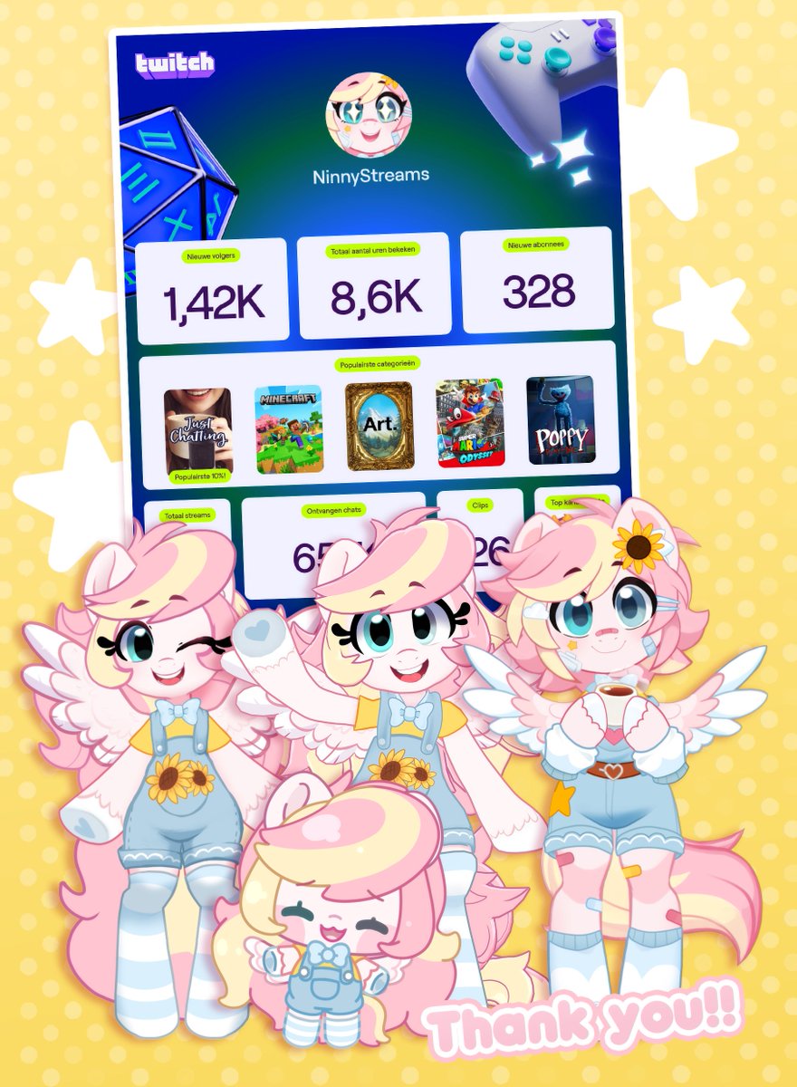 Twitch recap jumpscare!! Thank you guys so much for the support this year, despite the many hurdles and bumps.. Both my own- and the Vtuber community itself, have completely changed my life these last 2 years. Here's to more yapping in 2026!! 🍻 💙