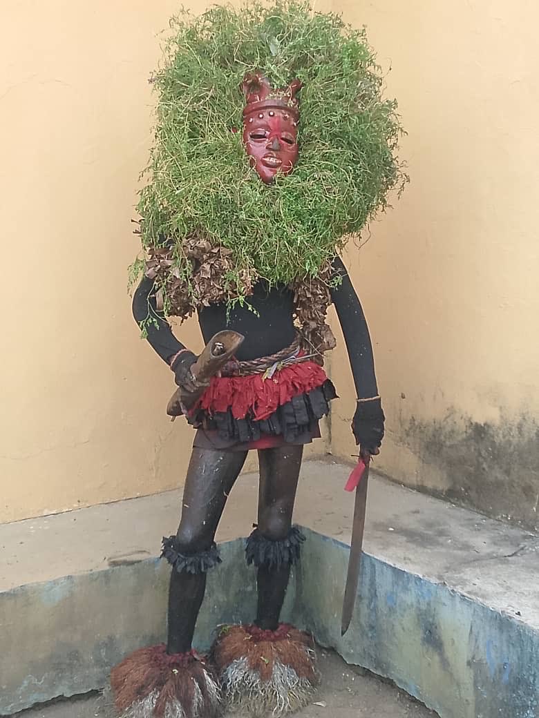 officerTimzy's tweet image. Yesterday, a masquerade was arrested for disrupting public peace. one David was unveiled as the human being inside the Ekpo Masquerade paraphernalia. He will have his day in court. The ban on public activities of masquerades is still in force and the police is out to enforce it…