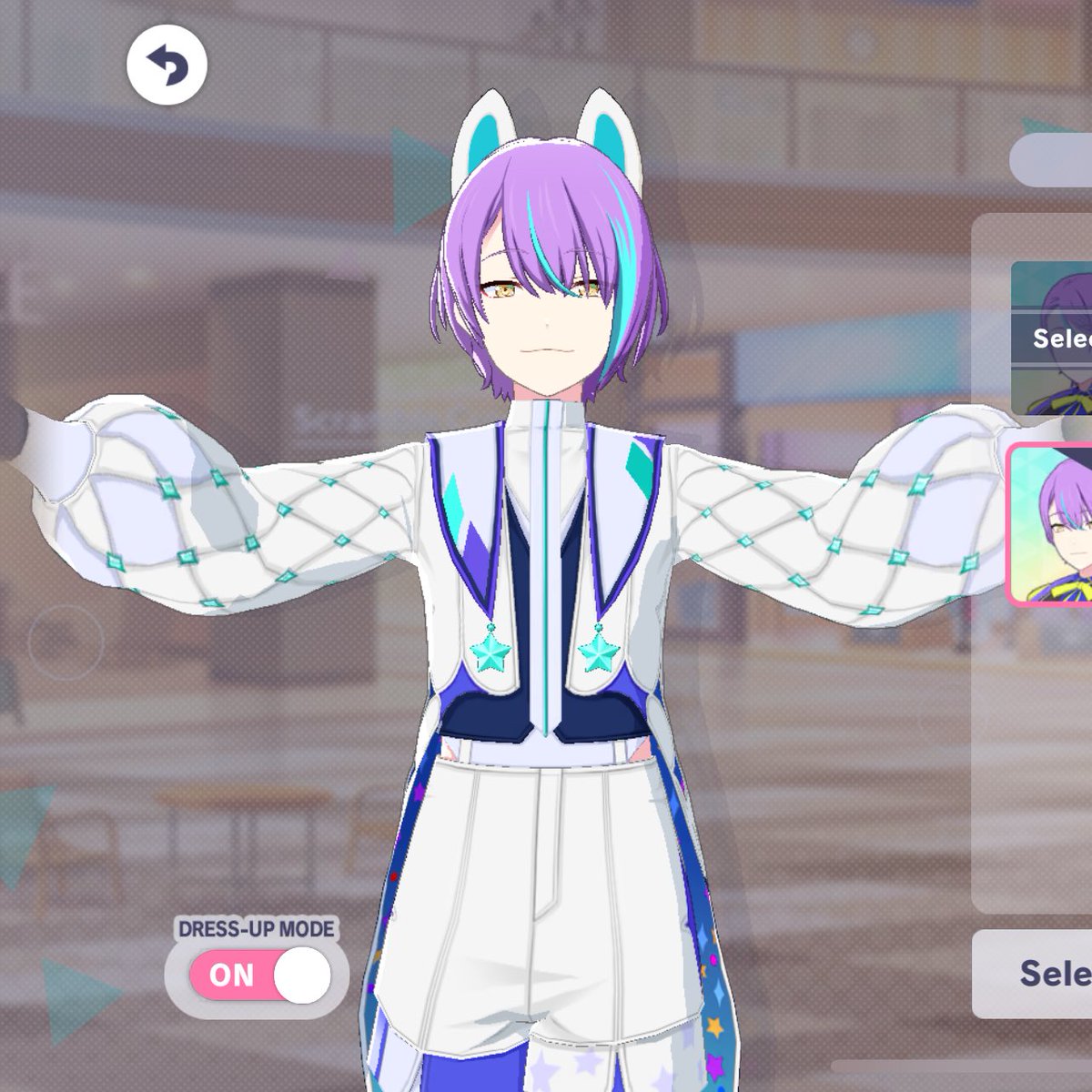Middle School Rui Hair its definitely because his colorfes hairstyle is supposed to mirror his ...
